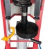 KS Tools 500.8800 pneumatick stojanov stahovk pruin, max. 10 bar