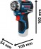 Bosch GSR 12V-32 FC (L) aku vrtac� �roubov�k FlexiClick (2� 2,0 Ah, GFA 12-M/H) + L-Boxx 06019N7104