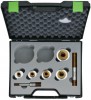 Klauke 50766803 sada drova Slug-Splitter ISO 16–40, nerez, hydraulick + kufr