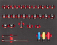 Milwaukee p�nov� vlo�ka s pr�myslov�mi hlavicemi 1/2“ dlouh� (32 ks), 4932493392