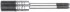 Klauke 50766803 sada drova Slug-Splitter ISO 16–40, nerez, hydraulick + kufr
