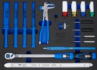 BGS 4164 vlo�ka do d�lensk�ho voz�ku 3/3 speci�ln� n��ad� pro pneuservis 18-d�ln� sada