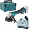 Makita DGA514ZJU1 aku hlov bruska + odsvac kryt + MAKPAC