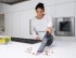 FEJ520JFS aku tyov vysava Dustbuster Lithium 40Wh 18V/2,0Ah Li-Ion, Smarttech s vn Black&Decker