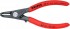Knipex 48 41 J11 kle�t� pro vnit�n� pojistn� krou�ky 12–25 mm zahnut� 90� 130 mm