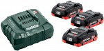 685132000 Metabo Basic Set LiHD 3x LiHD 4,0Ah + ASC30-36V karton