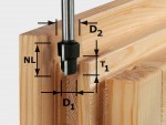 Festool HW D20,3/12,3/9,3 stupov frza 492714