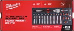 Milwaukee gola sada 1/2“ 10-24 mm v p�nov� vlo�ce 28 d�l�, 4932479826