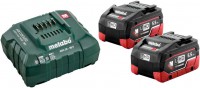 Metabo Basic Set 2x LiHD 5,5 Ah (625368000) + nabjeka ASC30-36V