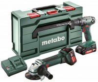 Metabo 685082000 Combo Set aku roubovk BS 18 a bruska W 18 LTX 125 Quick