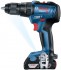 Bosch GSB 18V-50 bezuhlkov aku vrtaka s pklepem + 2x aku 18V, 2.0Ah + kufr L-CASE