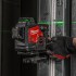 Milwaukee M12 3PL-401C laser se zelnm paprskem tos 3x 360, 4933478103