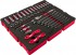 Milwaukee PACKOUT pnov vloka s gola sadou 3/8“ a kombinovanch kl 4932493640 sada 55 dl