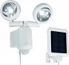 Solrn zahradn svtidlo LED s PIR idlem 2 x 1,3 W