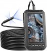 VEVOR endoskopick inspekn kamera s trojitou okou, 5 m, 1080P, 5“ displej, 32 GB karta