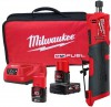 Milwaukee M12 FDGS-422B aku p��m� bruska, kle�tina 6 a 8 mm, 2x aku (2,0 Ah + 4,0 Ah), 4933471436