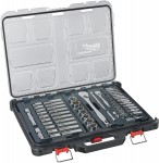 Milwaukee 4932493661 gola sada 1/4“ + 1/2“ 5 - 24 mm Packout sada 63 dl