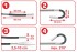 KS Tools 550.7580 HD videoskop Ø 3,9 mm s 720� oto�nou HD kamerou a �eln� kamerou 0�
