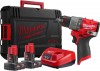 Milwaukee M12 FPD2-602X aku subkompaktn� p��klepov� vrta�ka, 2x 6 Ah, nab�je�ka, kufr, 4933479870