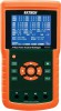 Extech PQ3450 s��ov� analyz�tor 1-f�zov� / 3-f�zov� s funkc� z�znamn�ku