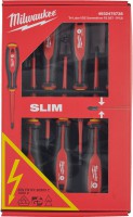 Milwaukee VDE sada �roubov�k� Tri-Lobe 7 ks (SL2,5, SL3, SL4, PH2, PZ1, PZ2, tester), 4932478738