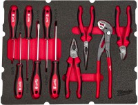 Milwaukee PACKOUT pnov vloka se roubovky a kletmi 4932493638 sada 10 dl