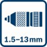 Bosch BITURBO GSR 18V-150 C aku roubovk bez aku + L-Boxx 06019J5002