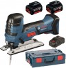 GST 18 V-Li S aku pilka kmitac + 2x 5,0 Ah + GAL 1880 CV + L-Boxx Bosch