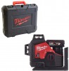 Milwaukee M12 3PL-401C kov laser zelen 1x 12V4.0Ah, 4933478102