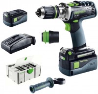 DRC 18/4 Li 5,2-Set QUADRIVE aku roubovk 574696 Festool