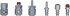 BGS 74676 pneumatick� vsuvky a rychlospojky 1/4“, 21-d�ln� sada