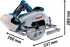 Bosch GKS 18V-68 C aku okrun pila BITURBO 190 mm, 06016B5000