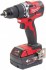 MILWAUKEE M18CBLPD-422C bezuhlkov aku pklepov vrtaka 18V 1x4Ah 1x2Ah v kufru