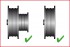 KS Tools 150.3180 speciln sada nad pro elastick emen a ebrovan klnov emen 11 ks