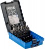 Pferd SET KES HSS 6 TLG HC-FEP kuelov a odjehlovac zhlubnky 90 pr. 6,3 - 20,5 mm, DIN 335, 6-dln sada