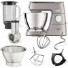 Kenwood KVC85.314SI Titanium Chef Baker kuchysk robot s vhou a mixrem, 1200 W, stbrn