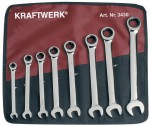 Kraftwerk 3430 sada kl rnovch 5/16“-3/4“ CLICKRAFT COMBINATION 8ks + taka