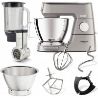 Kenwood KVC85.314SI Titanium Chef Baker kuchysk robot s vhou a mixrem, 1200 W, stbrn