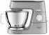 Kenwood KVC85.314SI Titanium Chef Baker kuchysk robot s vhou a mixrem, 1200 W, stbrn
