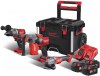 4933471149 MILWAUKEE M18 FPP4B-503P aku set FPD2 + CAG125XPDB + FID2 + CHX, 18V/3*5Ah, PACKOUT 1