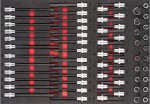 Vigor V6809 sada n�str�n�ch hlavic, 62 d�l�, 5–19 mm a T20–T70