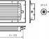 LED2WORK strojov LED osvtlen FIELDLED EVO 82 W 12600 lm 100 24 V/DC, 153510-02