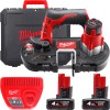 Milwaukee M12 BS-402C aku p�sov� pila 12 V, 2� 4,0 Ah, kufr, 4933441805