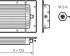 LED2WORK strojov LED osvtlen FIELDLED EVO 82 W 12600 lm 100 24 V/DC, 153510-01
