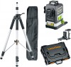 Laserliner 080.24A-Set2 PowerPlane-Laser 3G Multi-18V 3�360� k���ov� laser se stativem VarioStand L 300 cm