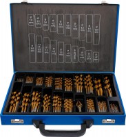 BGS 72130 v�lcov� a ku�elov� HSS vrt�ky 1-10 mm, TiN - 231 d�l�