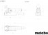 Metabo LF 850 S frza na laky + Metabox 601049500