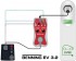 Benning EV 3-2 tester instalace dobjecho systmu pro elektromobily typ 2, Mode 3, vstup 5x, 044169