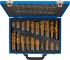 BGS 72130 v�lcov� a ku�elov� HSS vrt�ky 1-10 mm, TiN - 231 d�l�