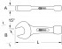 KS Tools 517.2150 �derov� vidlicov� kl�� 150 mm
